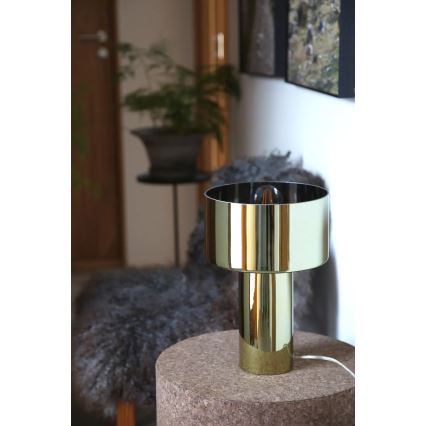 Markslöjd 109145 - Galda lampa CORIN 1xE27/60W/230V zelta krāsā