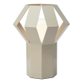 Markslöjd 109147 - Galda lampa OCTA 1xE27/60W/230V krēmkrāsaina