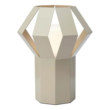 Markslöjd 109147 - Galda lampa OCTA 1xE27/60W/230V krēmkrāsaina
