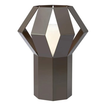 Markslöjd 109148 - Galda lampa OCTA 1xE27/60W/230V brūna