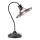 Markslöjd 109151 - Galda lampa NOVIA 1xE27/60W/230V melna/dūmakaina pelēka