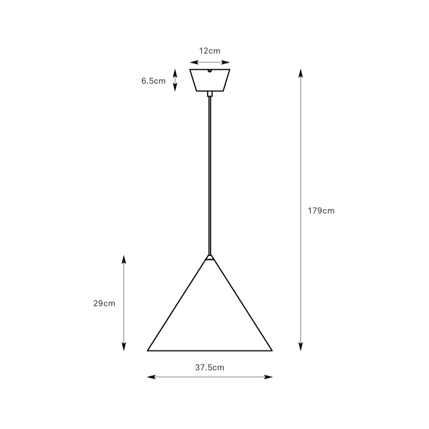 Markslöjd 109162 - Piekaramā lampa uz kabeļa TIP 1xE27/60W/230V pelēka