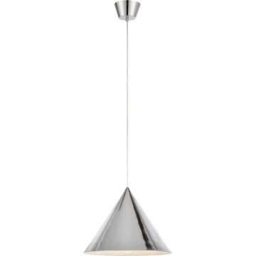 Markslöjd 109163 - Pakaramā lampa uz troses TIP 1xE27/60W/230V spīdīgs hroms