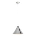 Markslöjd 109163 - Pakaramā lustra ar vadu TIP 1xE27/60W/230V Ø 37,5 cm spīdīgs hroms