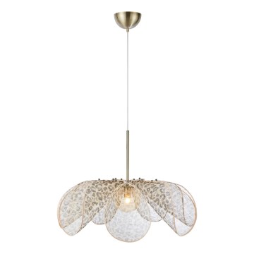 Markslöjd 109170 - Pakaramā lampa STYRKA ar vadu 1xE27/40W/230V, Ø 75 cm, bēša