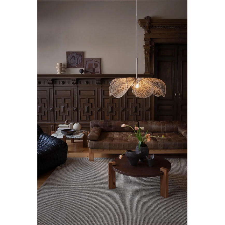 Markslöjd 109170 - Pakaramā lampa STYRKA ar vadu 1xE27/40W/230V, Ø 75 cm, bēša