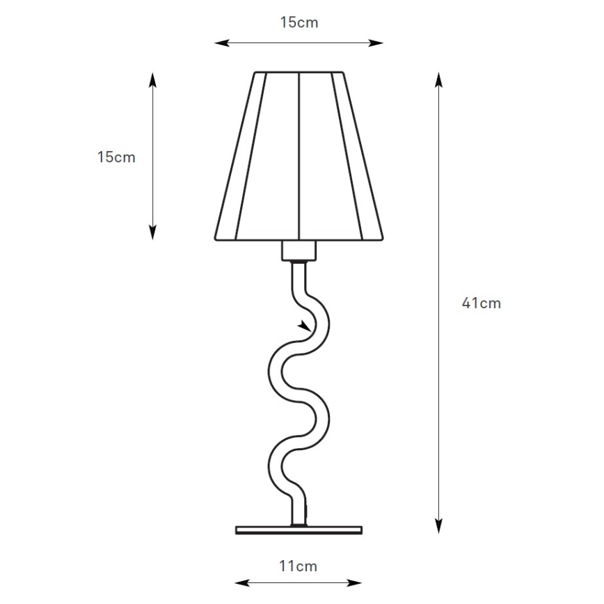 Markslöjd 109171 - Galda lampa VEYA 1xE14/40W/230V lina/melna