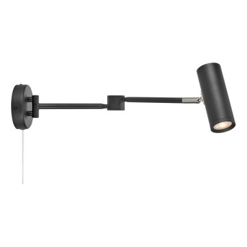 Markslöjd 109181 - LED ar regulējamu spilgtumu sienas lampa ARLO LED/4,9W/230V melna
