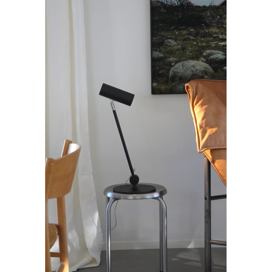 Markslöjd 109183 - LED aptumšojama galda lampa ARLO LED/4,9W/230V melna