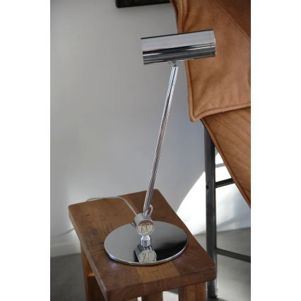 Markslöjd 109184 - LED regulējama galda lampa ARLO LED/4,9W/230V spīdīgs hroms