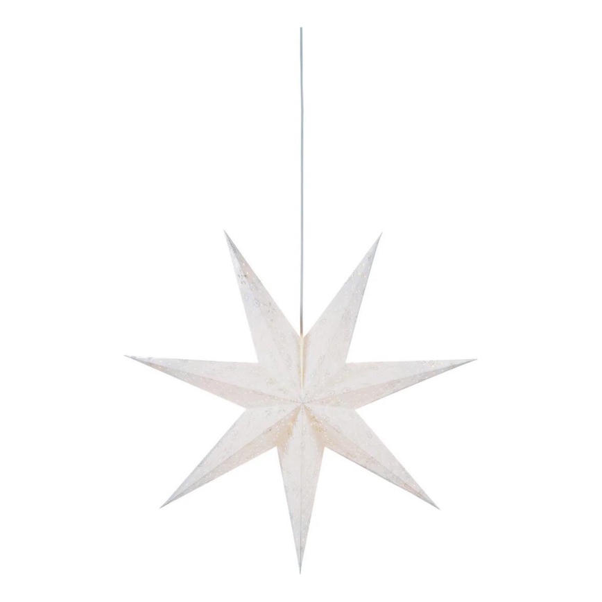 Markslöjd 700115 - Ziemassvētku rotājums ARATORP 1xE14/25W/230V 75 cm balta