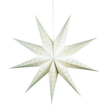 Markslöjd 700321 - Ziemassvētku dekorācija SOLVALLA 1xE14/25W/230V balta 100 cm