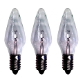 Markslöjd 702323 - KOMPLEKTS 3x Lielas slodzes Ziemassvētku spuldze RESERVLAMPA E10/3W/55V