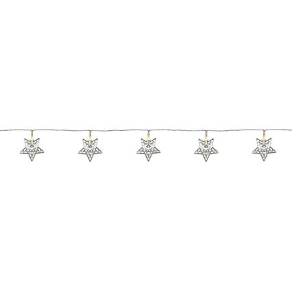 Markslöjd 703173 - LED Ziemassvētku virtene LILLAN LED/3xAA 2,1m silti balta