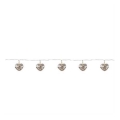 Markslöjd 703174 - LED Ziemassvētku virtene MILLA 10xLED/3xAA 2,1m silta balta