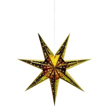 Markslöjd 703614 - Ziemassvētku dekorācija NANNA 1xE14/25W/230V zelta 75 cm