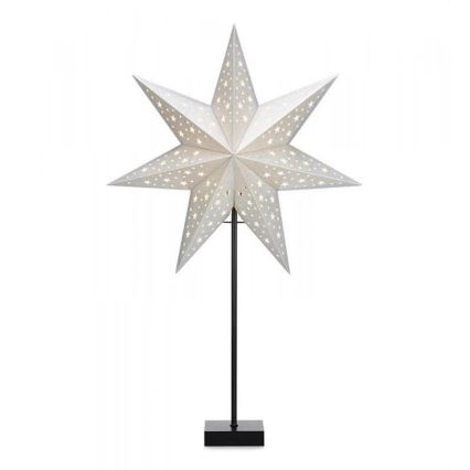 Markslöjd 704455 - Ziemassvētku dekorācija SOLVALLA 1xE14/25W/230V sudraba 69 cm