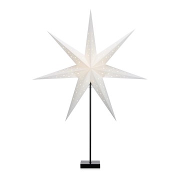 Markslöjd 704511 - Ziemassvētku rotājums SOLVALAA 1xE14/25W/230V balta/koks