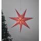 Markslöjd 704904 - Ziemassvētku dekorācija CLARA 1xE14/6W/230V 75 cm rozā
