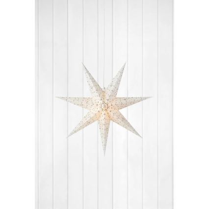 Markslöjd 704910 - Ziemassvētku rotājums OLIVIA 1xE14/6W/230V 75 cm balta
