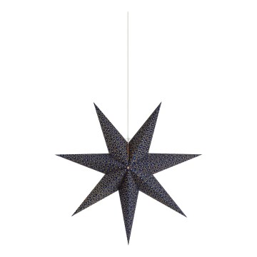 Markslöjd 705317 - Ziemassvētku rotājums BAROQUE 1xE14/25W/230V Ø 75 cm zils