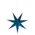 Markslöjd 705487 - Ziemassvētku dekorācija VELOURS 1xE14/6W/230V 75 cm zila