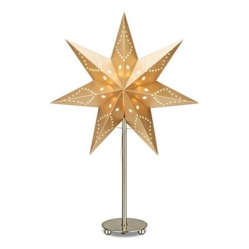Markslöjd 705545 - Ziemassvētku rotājums SATURNUS 1xE14/25W/230V 35 cm zelta