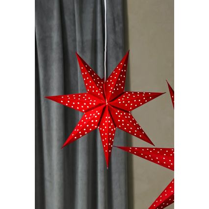 Markslöjd 705608 - LED Ziemassvētku dekors BLINK LED/0,2W/3xAA Ø 45 cm sarkans