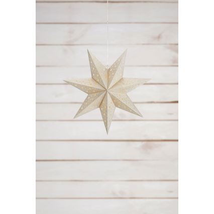 Markslöjd 705610 - Ziemassvētku dekors BLANK LED/0,2W/3xAA diam. 45 cm zelta krāsā
