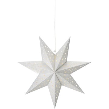 Markslöjd 705612 - LED Ziemassvētku dekors BLANK LED/0,2W/3xAA Ø 45 cm sudraba