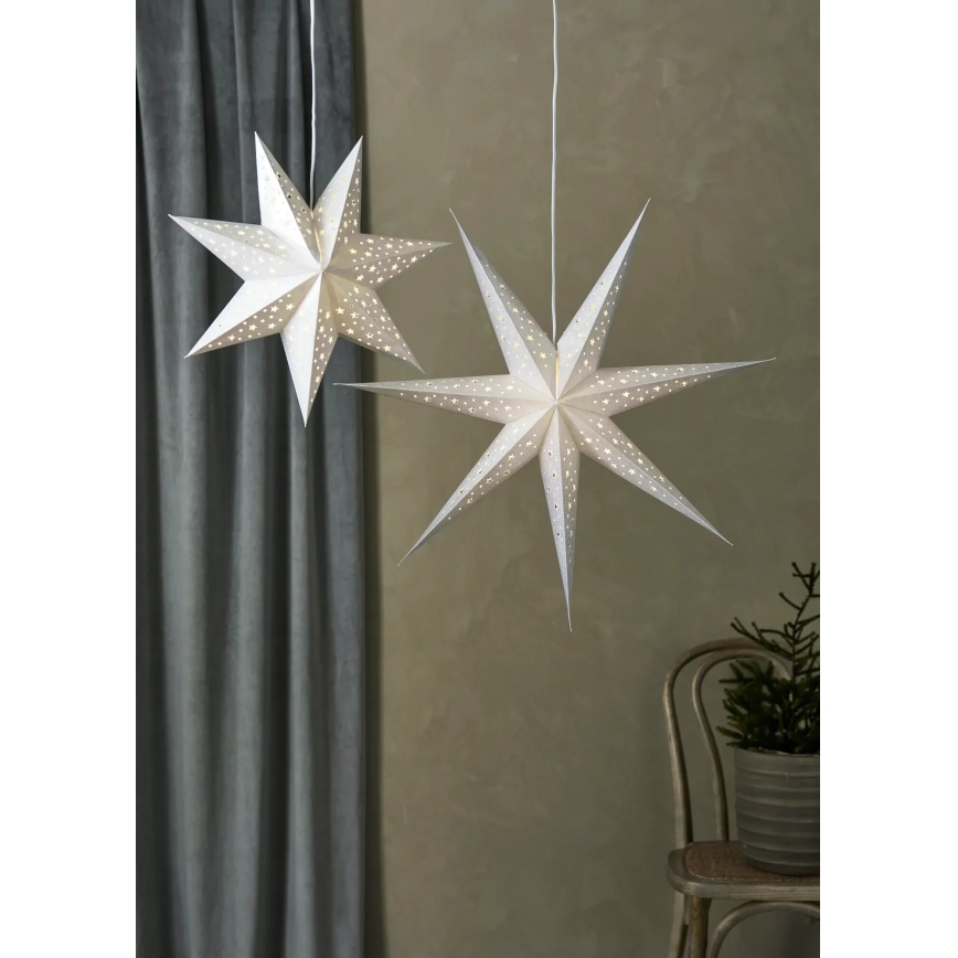 Markslöjd 705612 - LED Ziemassvētku dekors BLANK LED/0,2W/3xAA Ø 45 cm sudraba