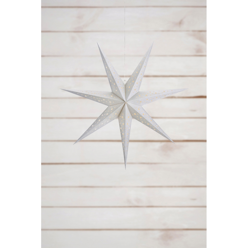 Markslöjd 705613 - LED Ziemassvētku rotājums BLANK LED/0,4W/3xAA 75 cm sudraba