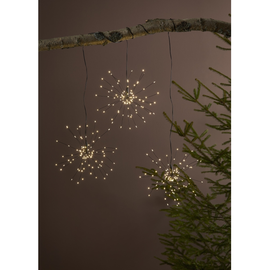 Markslöjd 705780 - LED Āra Ziemassvetku rotājums METEOR LED/4,8W/230V IP44 silti balta