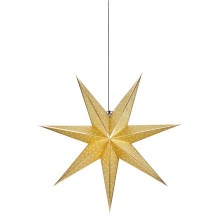 Markslöjd 705791 - Ziemassvētku rotājums GLITTER 1xE14/25W/230V d. 45 cm zelta