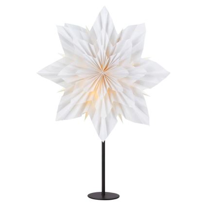 Markslöjd 705838 - Ziemassvētku rotājums NEELA 1xE14/25W/230V 43 cm balta/melna