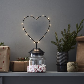 Markslöjd 705855 - LED Ziemassvētku rotājums SWEETIE LED/0,45W/3xAA sirds