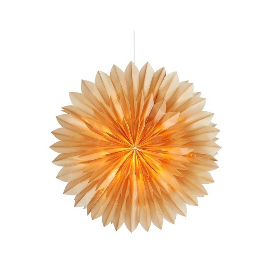 Markslöjd 705916 - Ziemassvētku rotājums SOLINA 1xE14/25W/230V d. 58 cm balts
