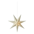 Markslöjd 705930 - Ziemassvētku dekors LIVELY, 1xE14/6W/230V, Ø 60 cm, pelēks
