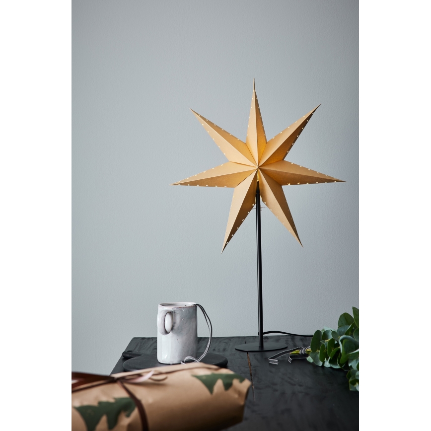 Markslöjd 705934 - Ziemassvētku rotājums LIVELY 1xE14/6W/230V zelta/melna