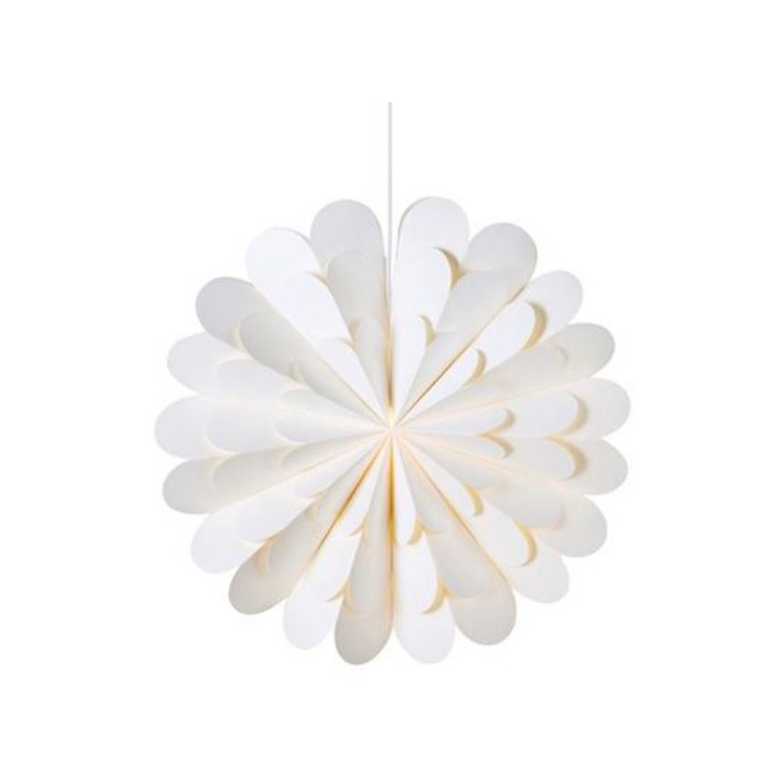 Markslöjd 705945 - Ziemassvētku rotājums MARAVILLA 1xE14/25W/230V d. 60 cm balts