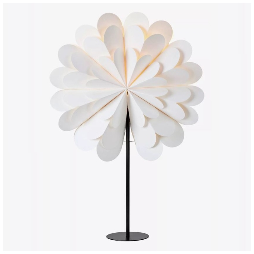 Markslöjd 705946 - Ziemassvētku rotājums MARAVILLA 1xE14/25W/230V 68 cm balts/melns