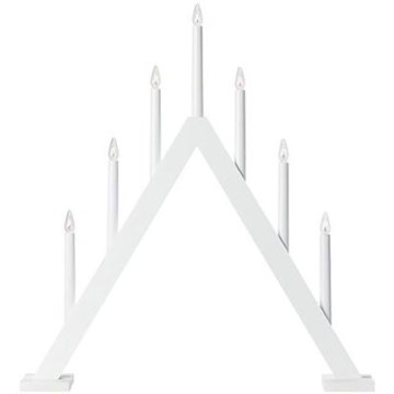 Markslöjd 706225 - Ziemassvētku svečturis ARIELE 7xE10/3W/230V balts