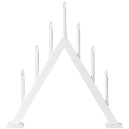 Markslöjd 706225 - Ziemassvētku svečturis ARIELE 7xE10/3W/230V balts
