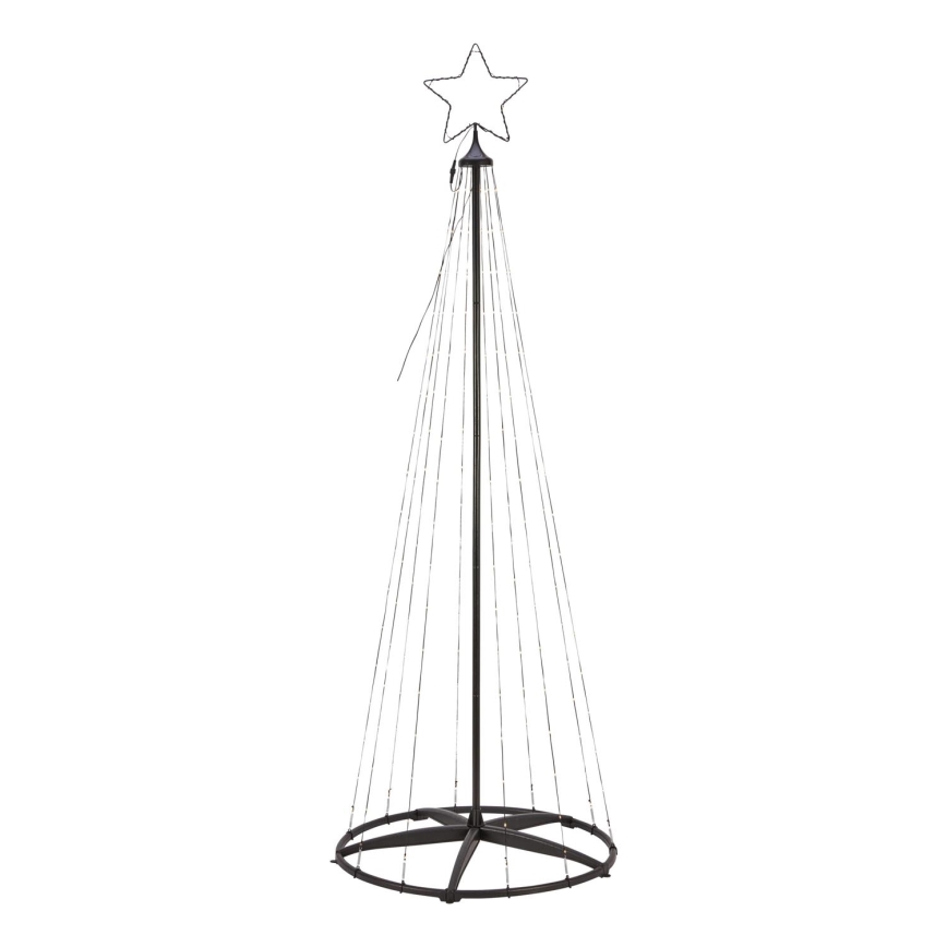 Markslöjd 706329 - LED āra Ziemassvētku rotājums ABETO 200xLED/2,7W/230V 2m IP44 melns