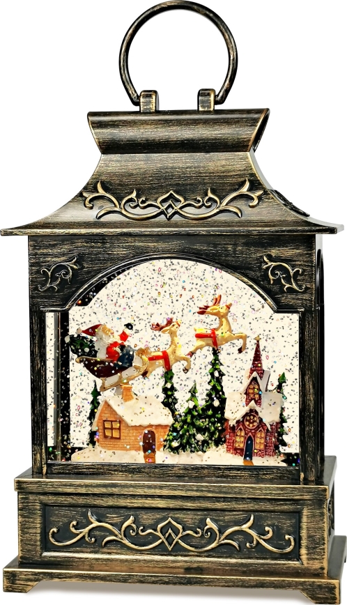 Markslöjd 706446 - LED Ziemassvētku dekorācija VIXEN LED/0,5W/3xAA bronza/patina