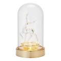 Markslöjd 706529 - LED Ziemassvētku dekors ISLA LED/0,06W/3xAA misiņš/ziemeļbriedis