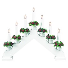 Markslöjd 8314,400 - Ziemassvētku svečturis TOMAS 7xE10/3W/230V