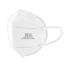 Mask One respirators FFP2 NR - CE 0370 balts 1gb bērnu izmērs