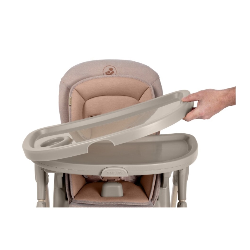 Maxi-Cosi - Bērnu barošanas krēsls MINLA PLUS bēša/rozā