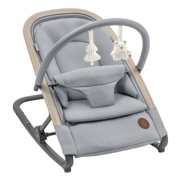 Maxi-Cosi - Bērnu šūpuļkrēsls 2in1 KORI gaiši pelēka